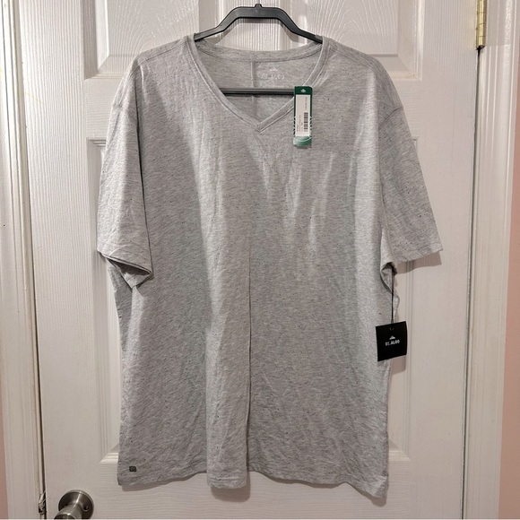 01.ALGO XXL Andreas Neps Vee Shirt Performance Grey Stitch Fix Size XXL - Picture 1 of 5